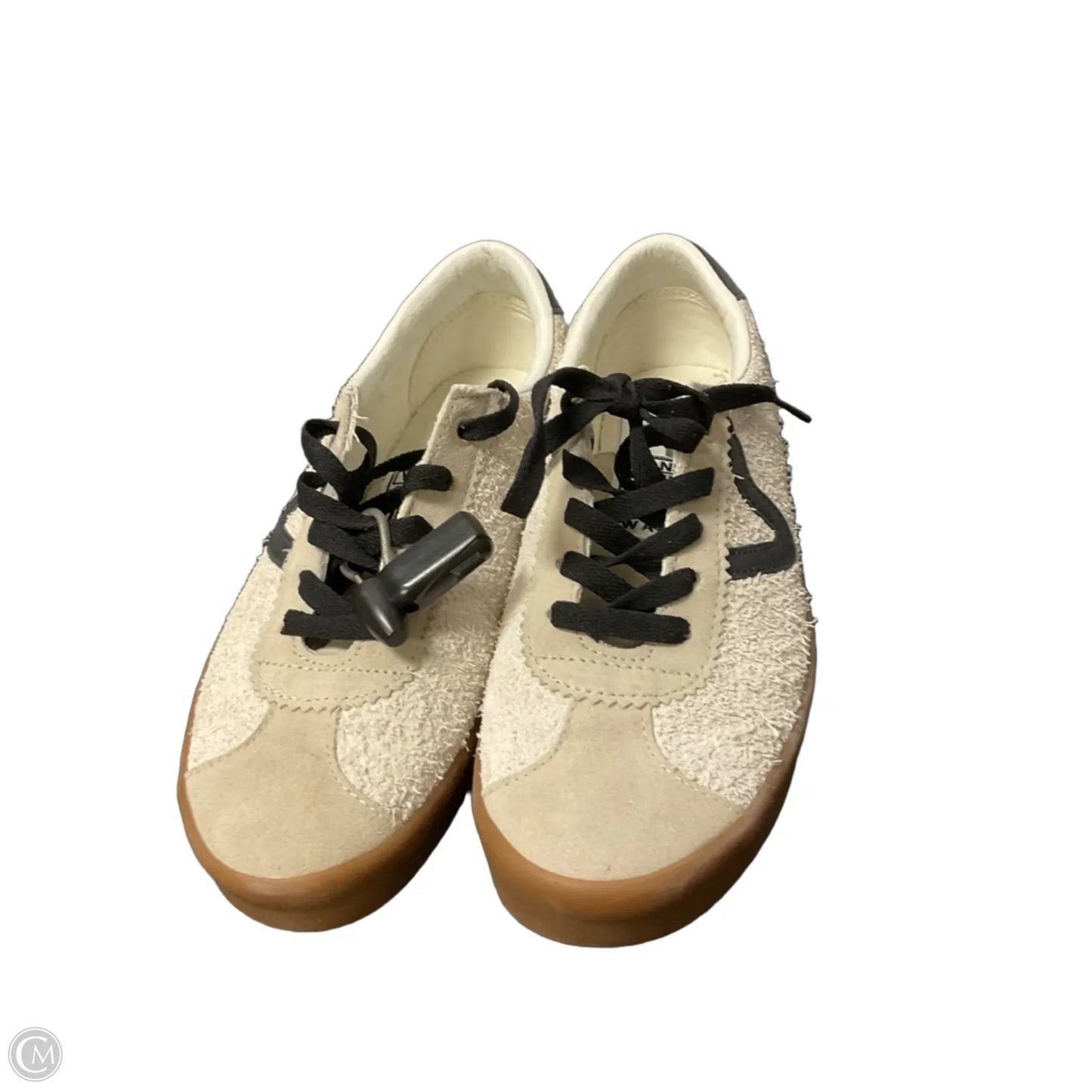 Shoes Sneakers By Vans In Black & White, Size: 8