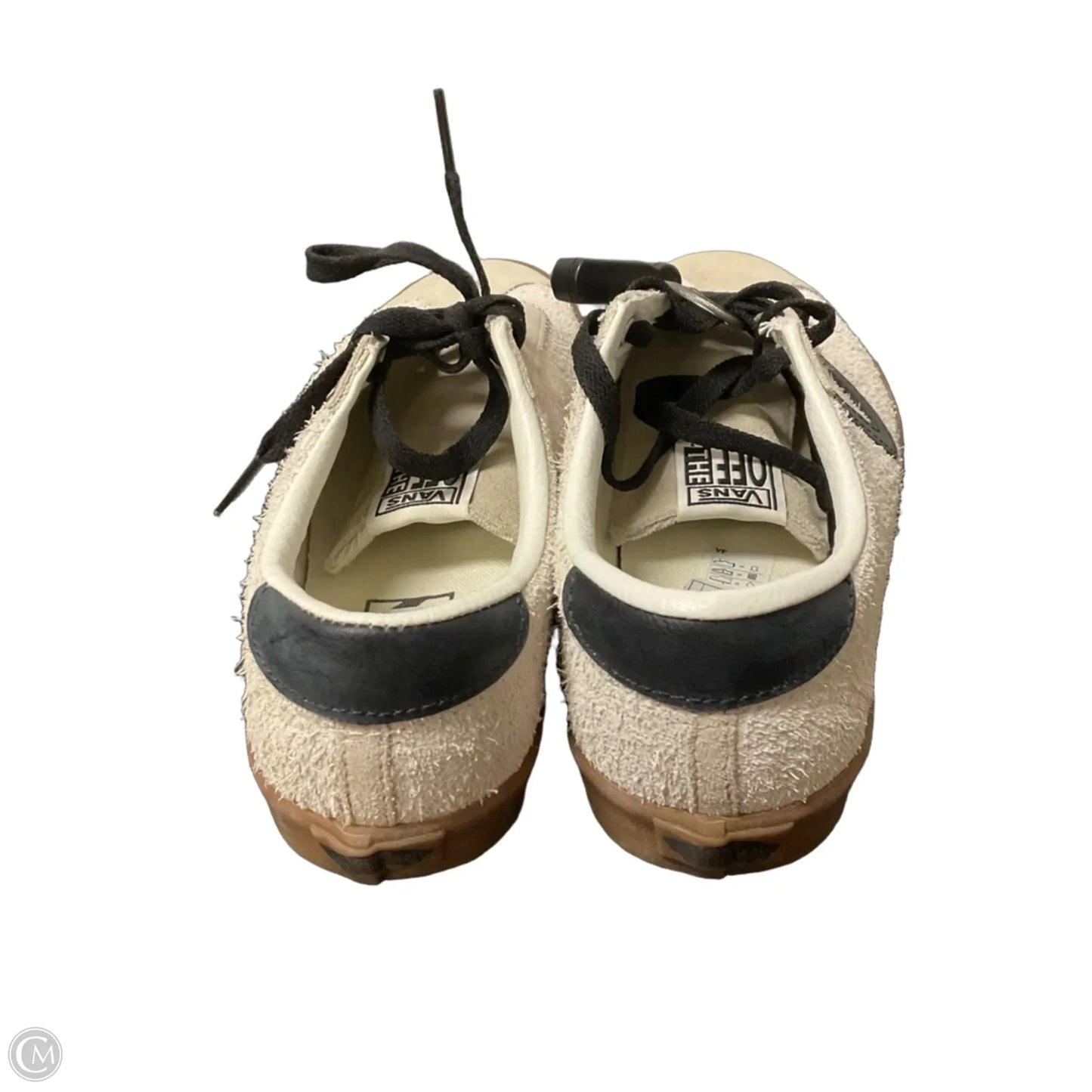 Shoes Sneakers By Vans In Black & White, Size: 8
