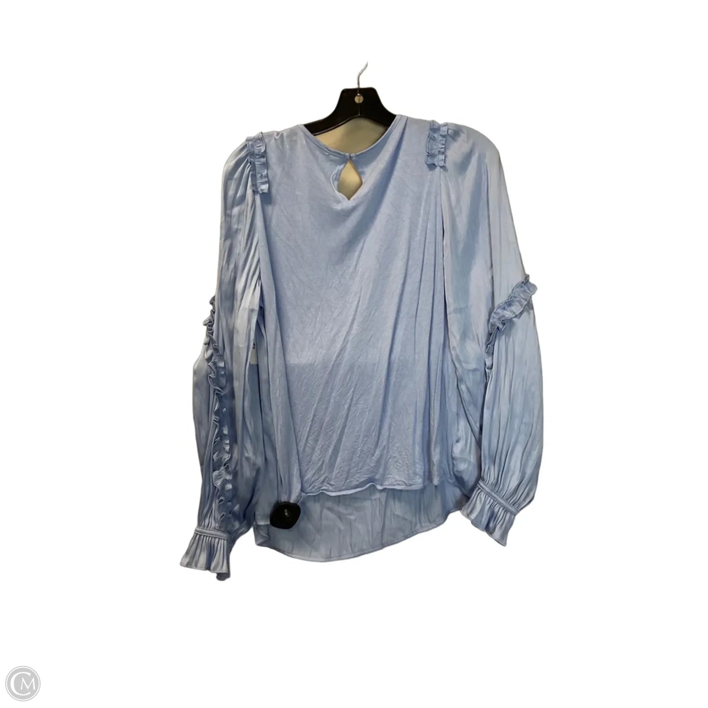 Top Long Sleeve By Loft In Blue, Size: L