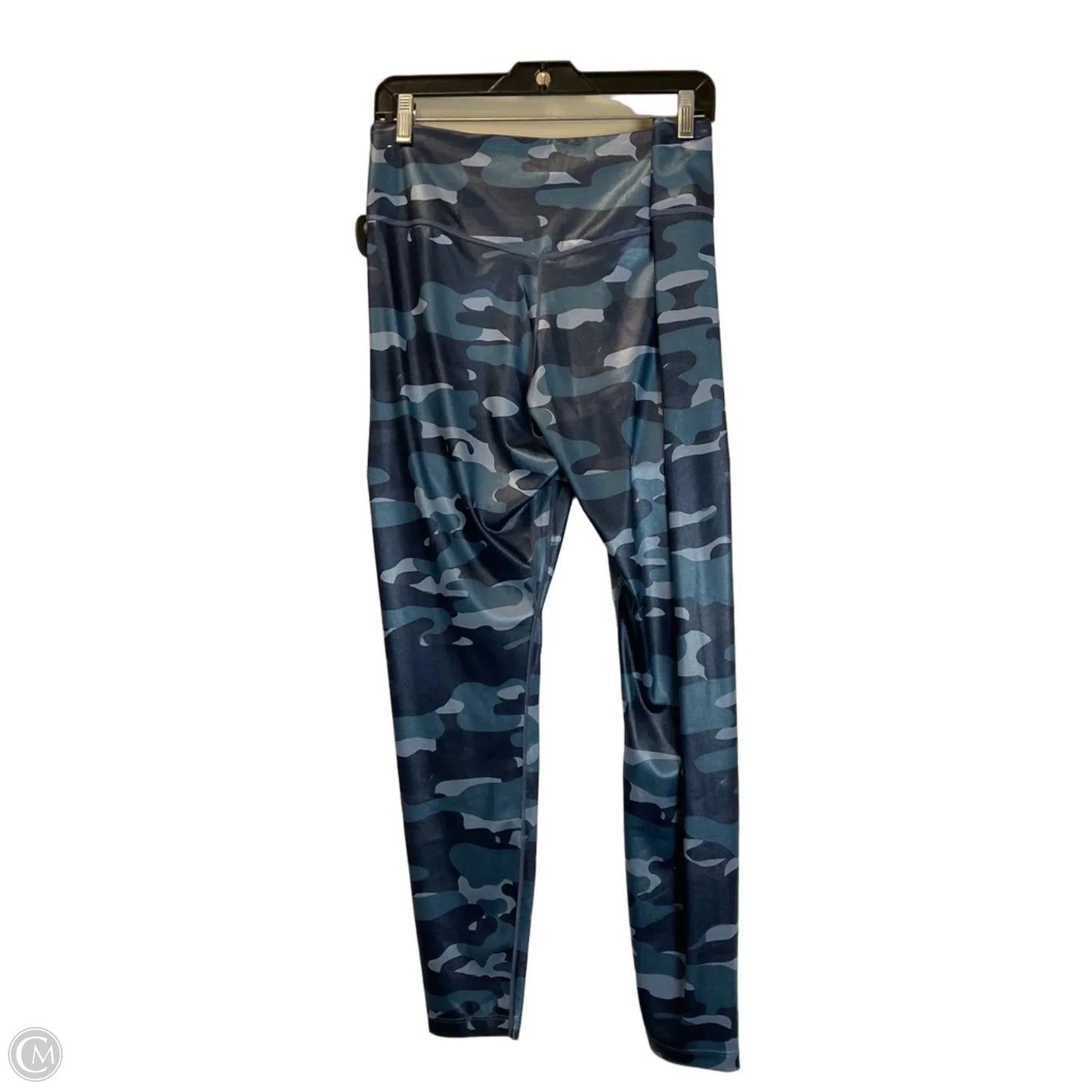 Athletic Leggings By Nike In Camouflage Print, Size: Xl