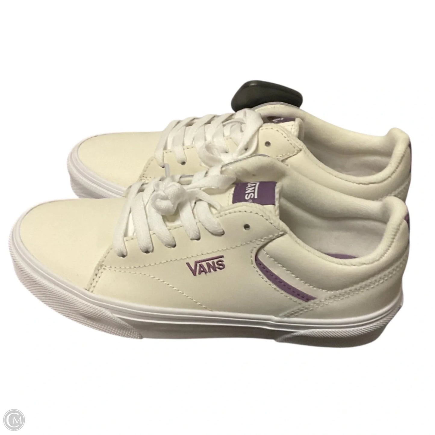 Shoes Sneakers By Vans In Beige, Size: 6.5