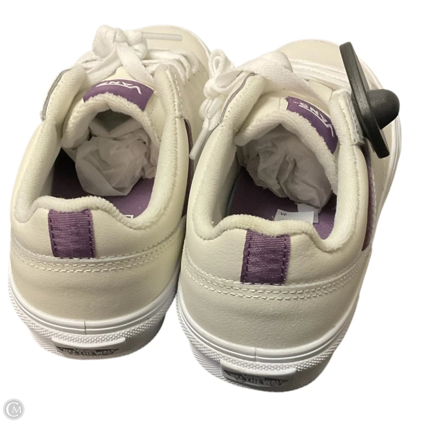 Shoes Sneakers By Vans In Beige, Size: 6.5