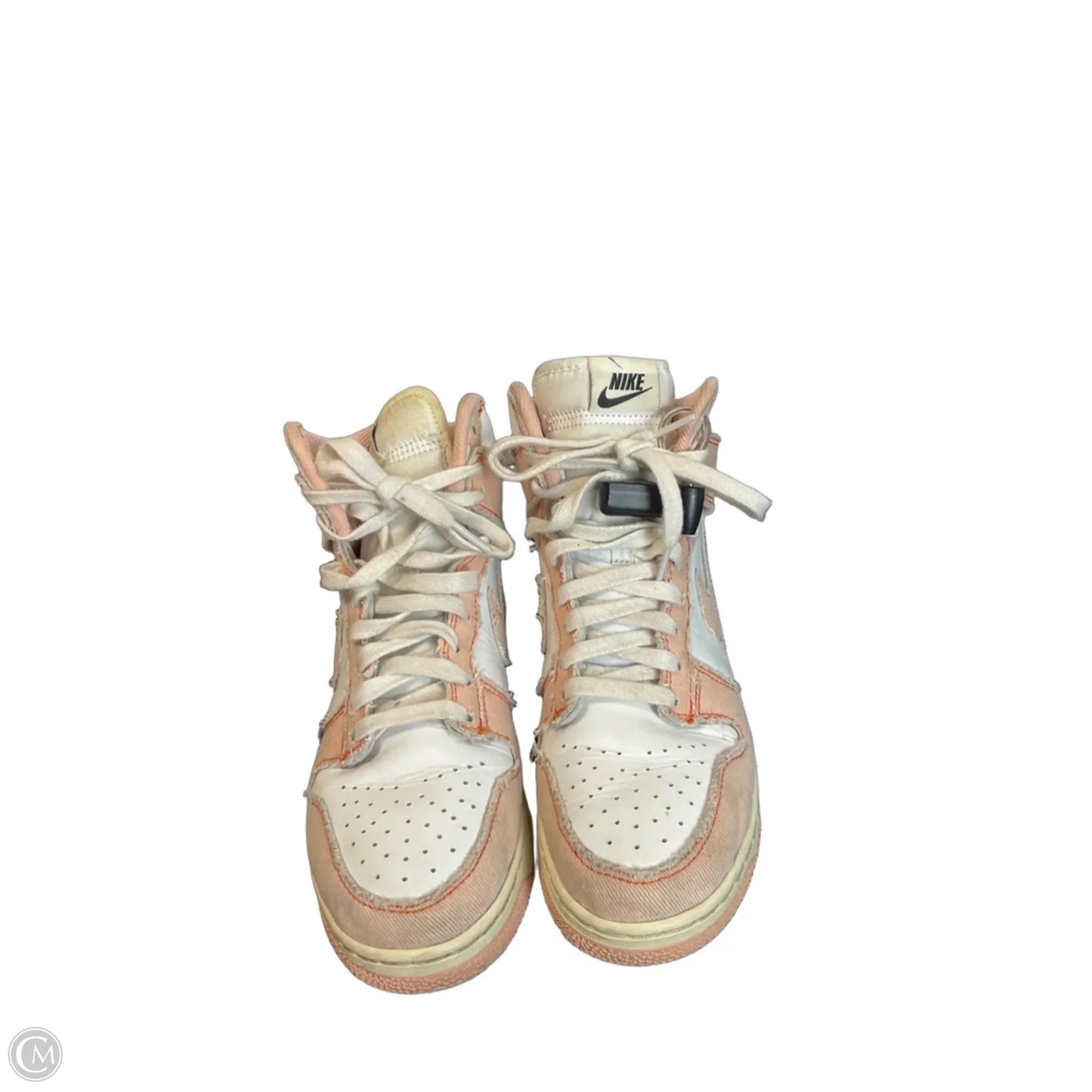 Shoes Sneakers By Nike In Orange, Size: 9