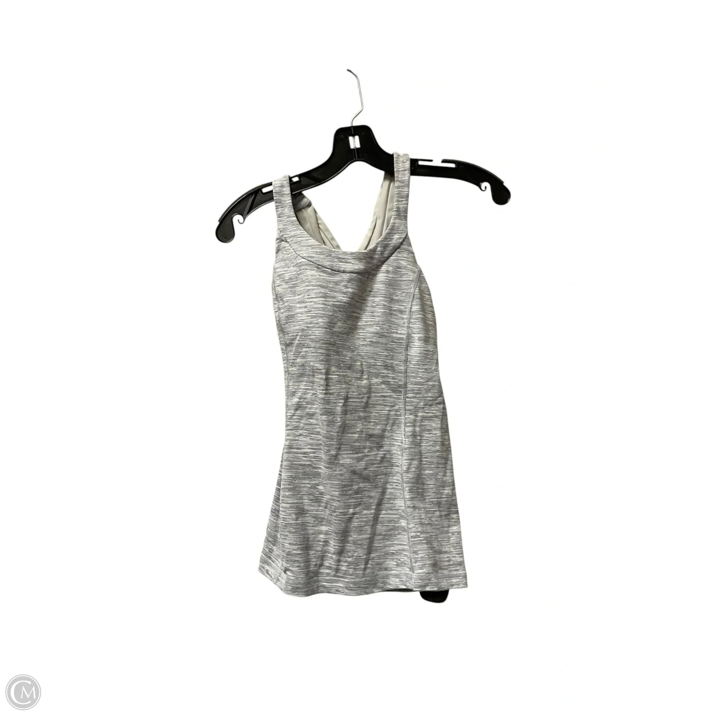 Athletic Tank Top By Lululemon In Grey, Size: 4