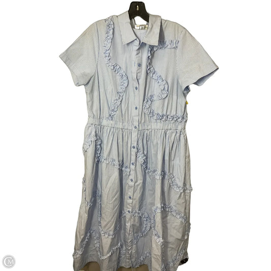 Dress Casual Maxi By Target-designer In Blue, Size: L