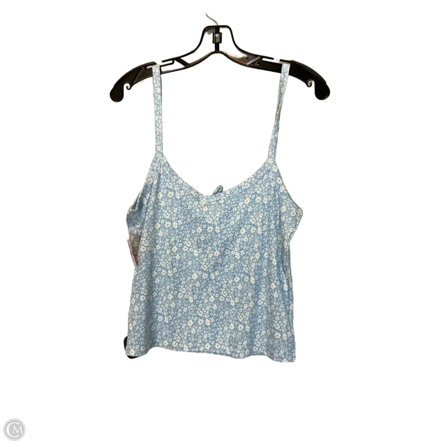 Top Sleeveless By Jolie & Joy In Blue & White, Size: Xl