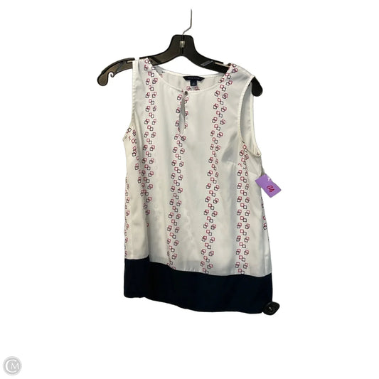 Top Sleeveless By Tommy Hilfiger In White, Size: Sp