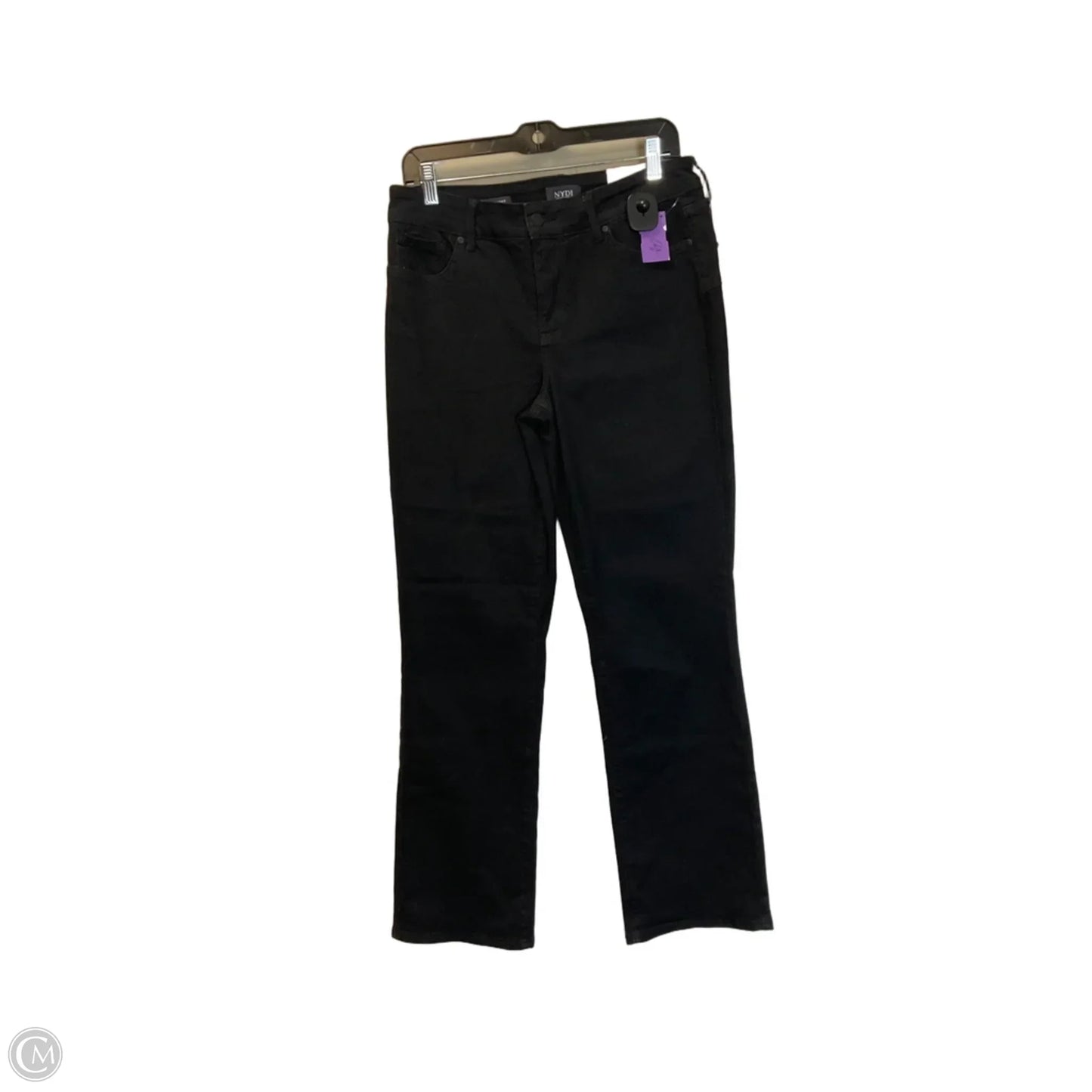 Jeans Straight By Not Your Daughters Jeans In Black, Size: 10p