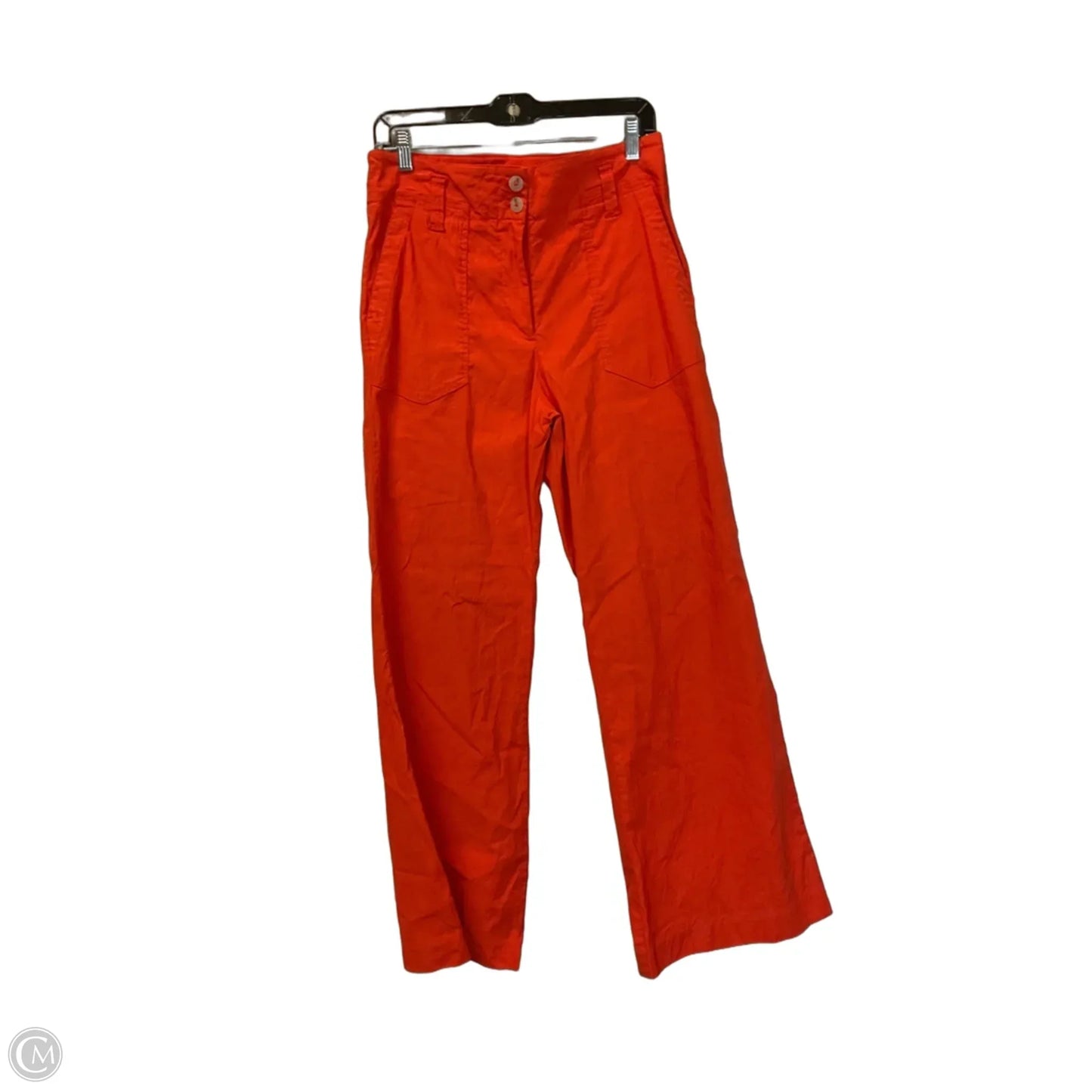 Pants Wide Leg By Maeve In Orange, Size: 10