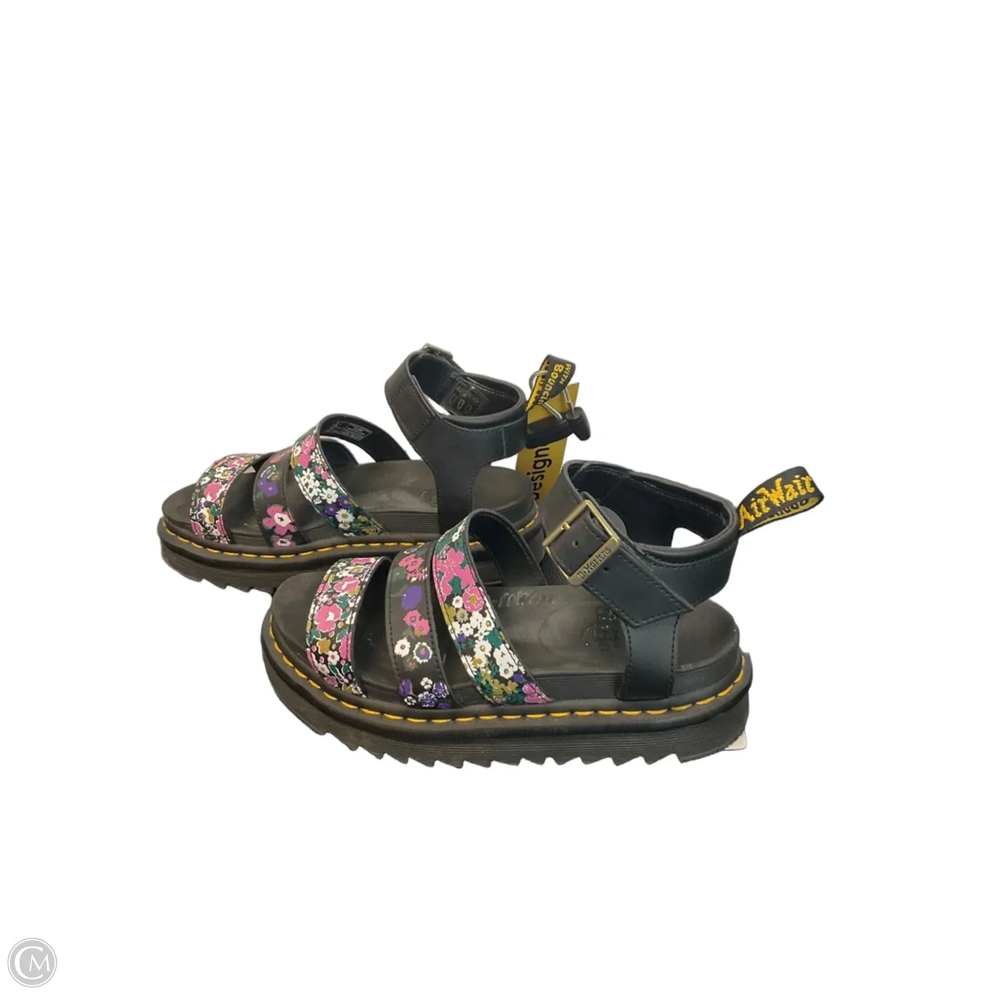 Sandals Flats By Dr Martens In Pink, Size: 7