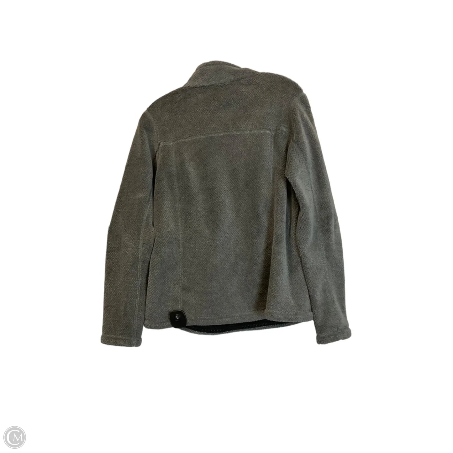 Jacket Fleece By Patagonia In Grey, Size: M
