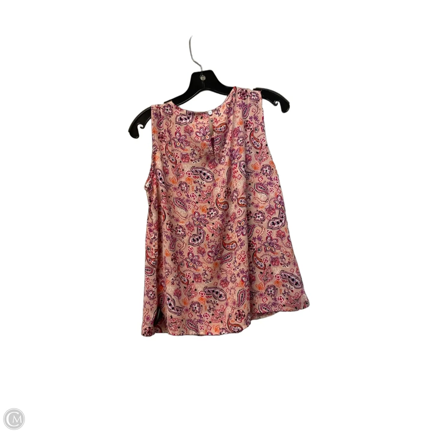 Top Sleeveless By Loft In Pink, Size: Sp