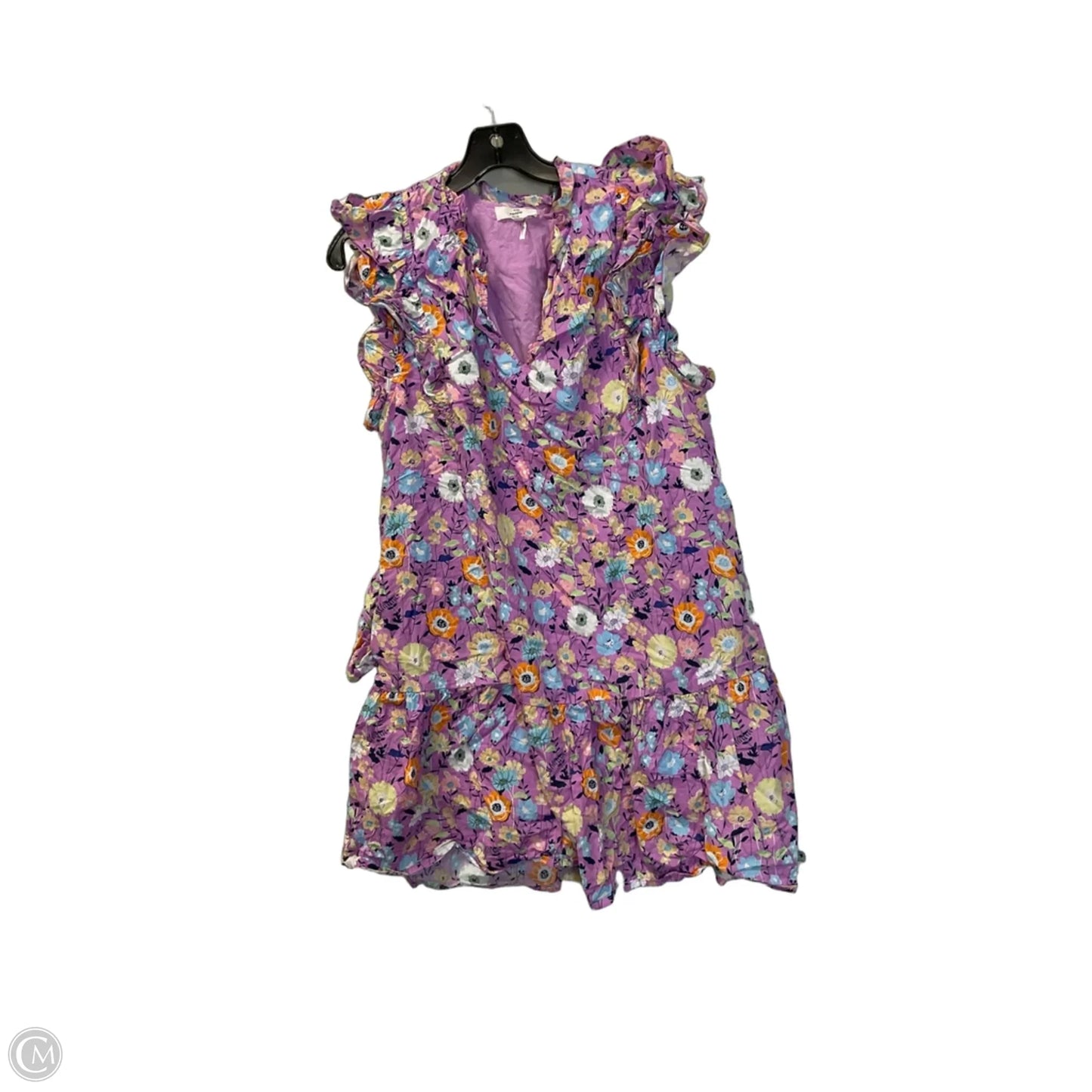 Dress Casual Short By Entro In Purple, Size: L