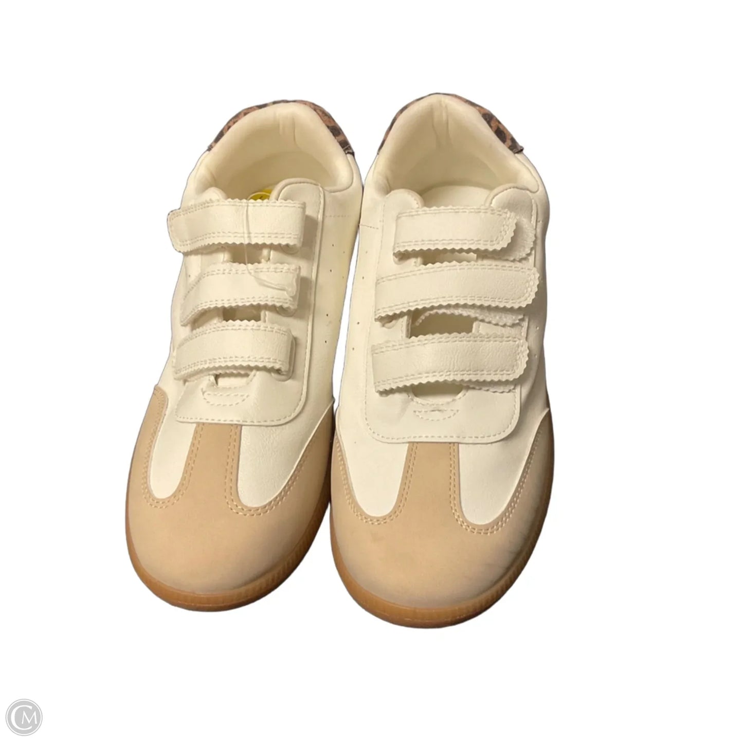 Shoes Sneakers By Dolce Vita In Cream & Tan, Size: 9