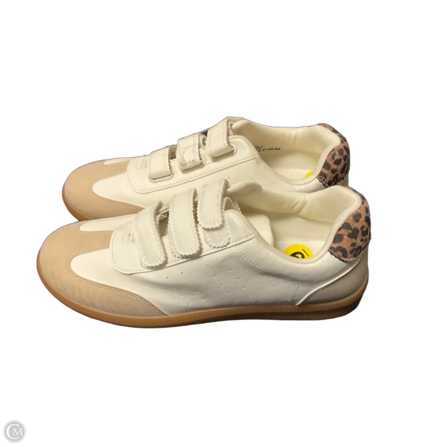 Shoes Sneakers By Dolce Vita In Cream & Tan, Size: 9