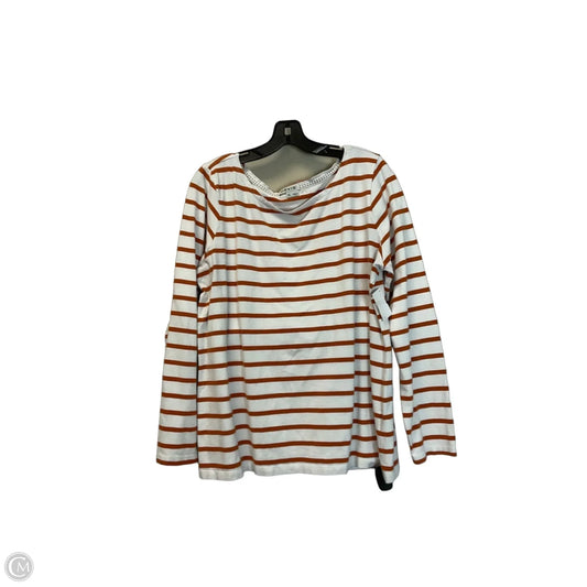Top Long Sleeve By Orvis In White, Size: Xl