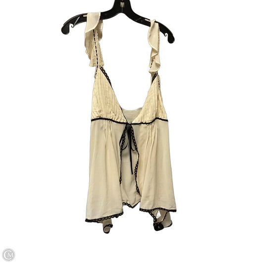 Top Sleeveless By Kimichi Blue In Beige, Size: Xl