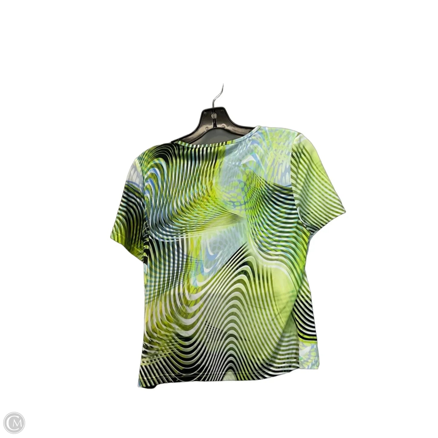 Top Short Sleeve By White Fox In Green, Size: Xl