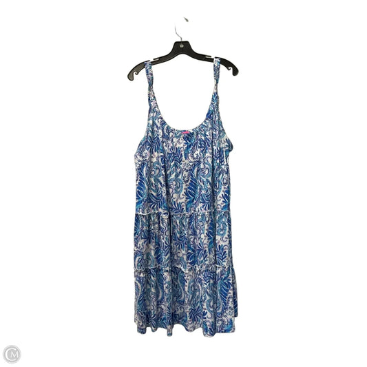 Dress Designer By Lilly Pulitzer In Blue, Size: Xxl