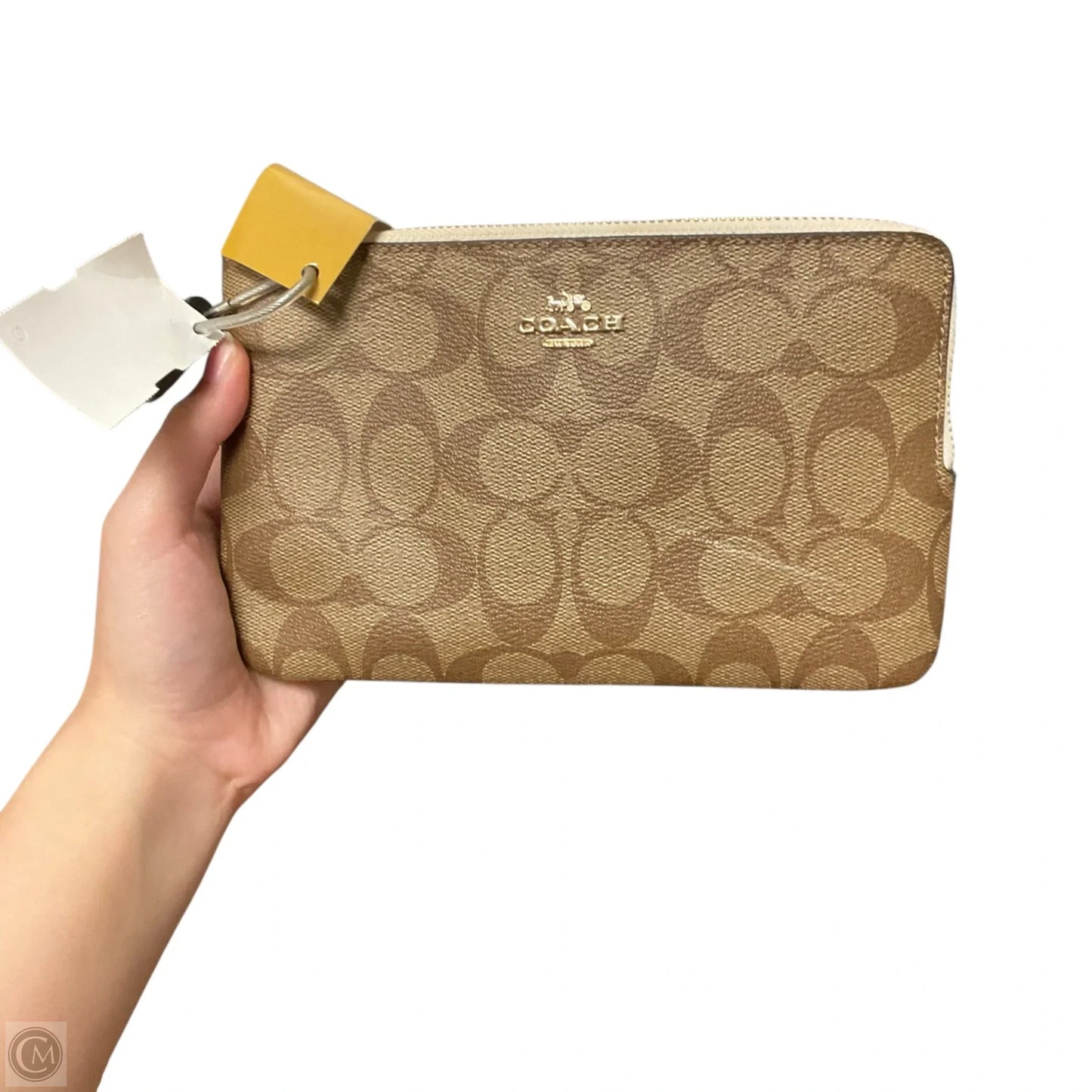 Wristlet Designer By Coach, Size: Medium