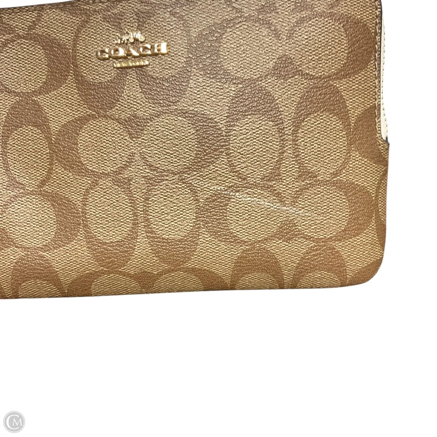 Wristlet Designer By Coach, Size: Medium