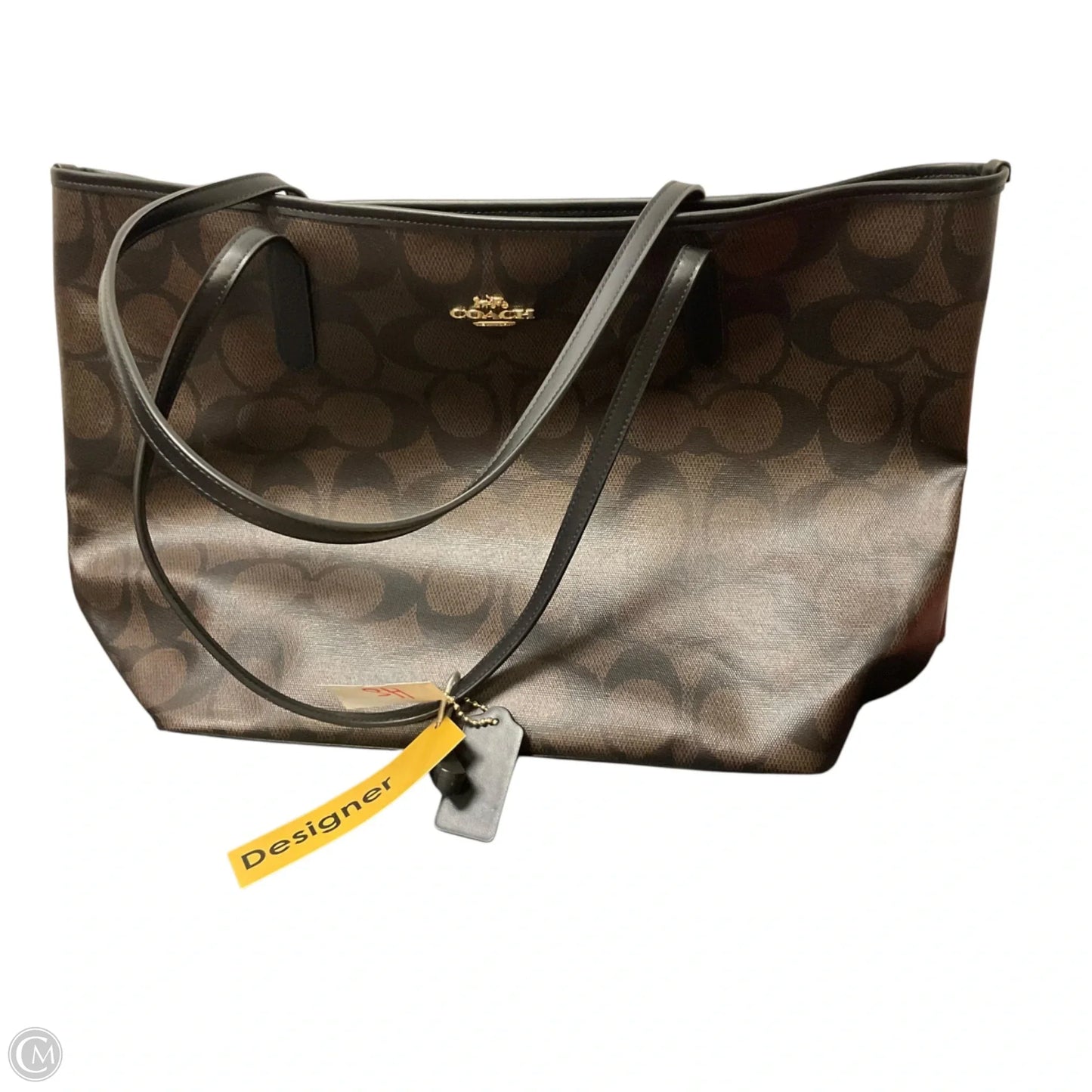 Handbag Designer By Coach, Size: Large