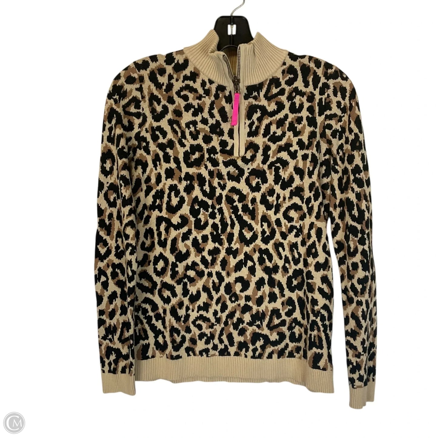 Top Long Sleeve By J. Crew In Animal Print, Size: Xs