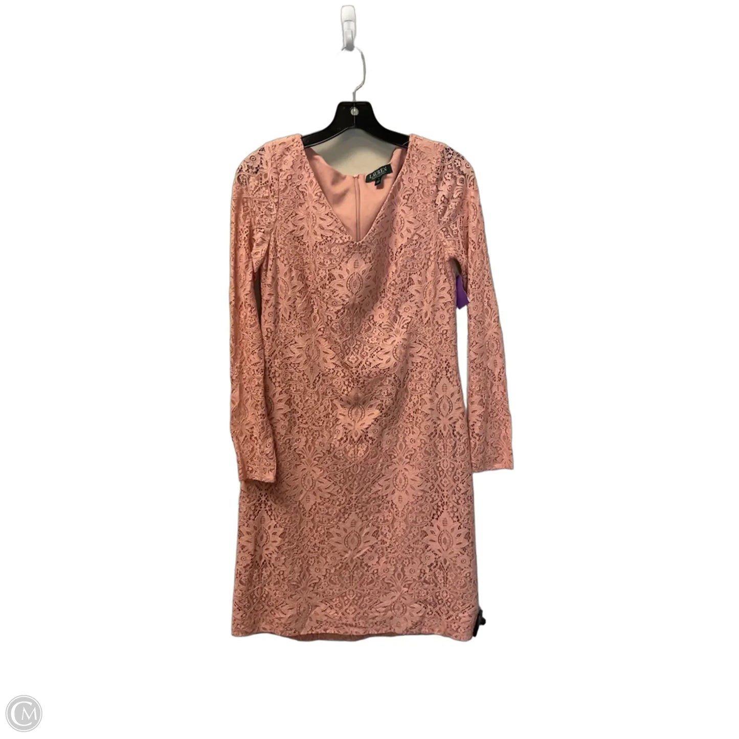 Dress Casual Short By Lauren By Ralph Lauren In Pink, Size: 4