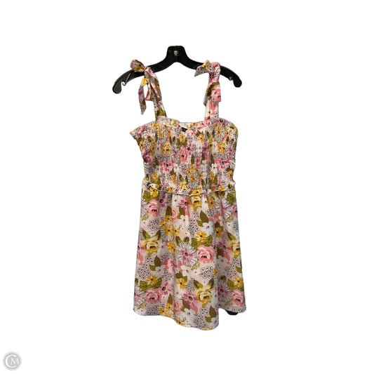 Dress Casual Short By As U Wish In Pink, Size: M