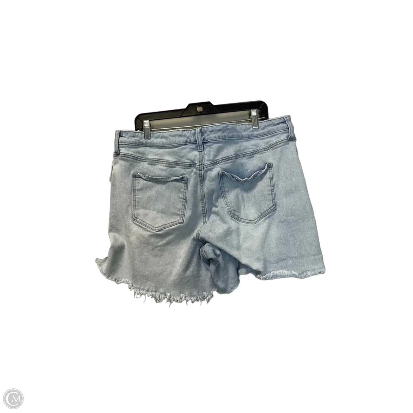 Shorts By Wonderly In Blue Denim, Size: 18