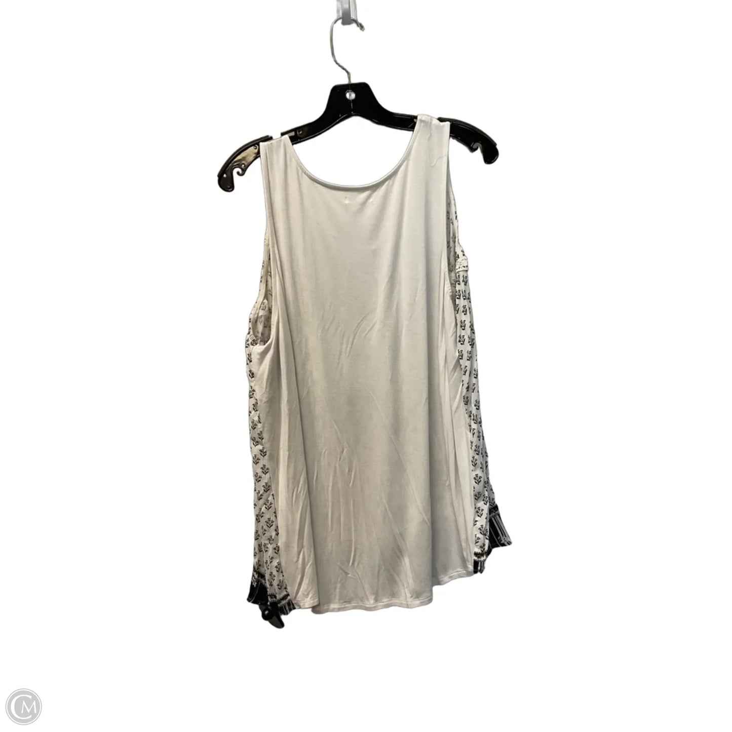 Top Sleeveless By Maurices In White, Size: 2
