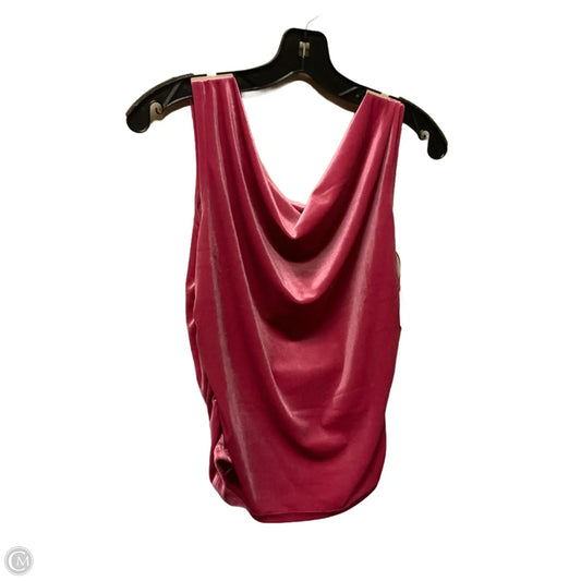 Top Sleeveless Basic By Old Navy In Pink, Size: M