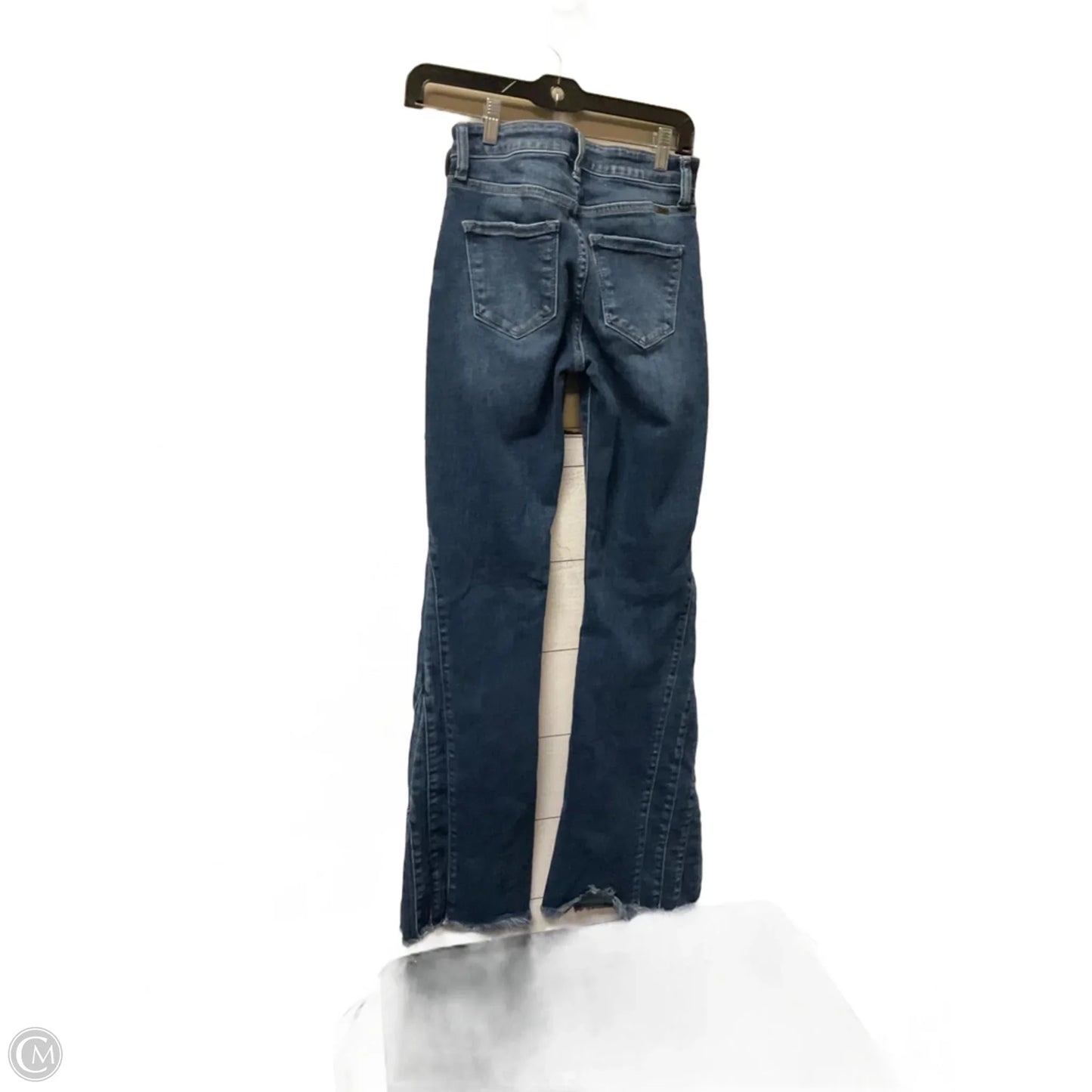 Jeans Flared By Kancan In Blue Denim, Size: 0
