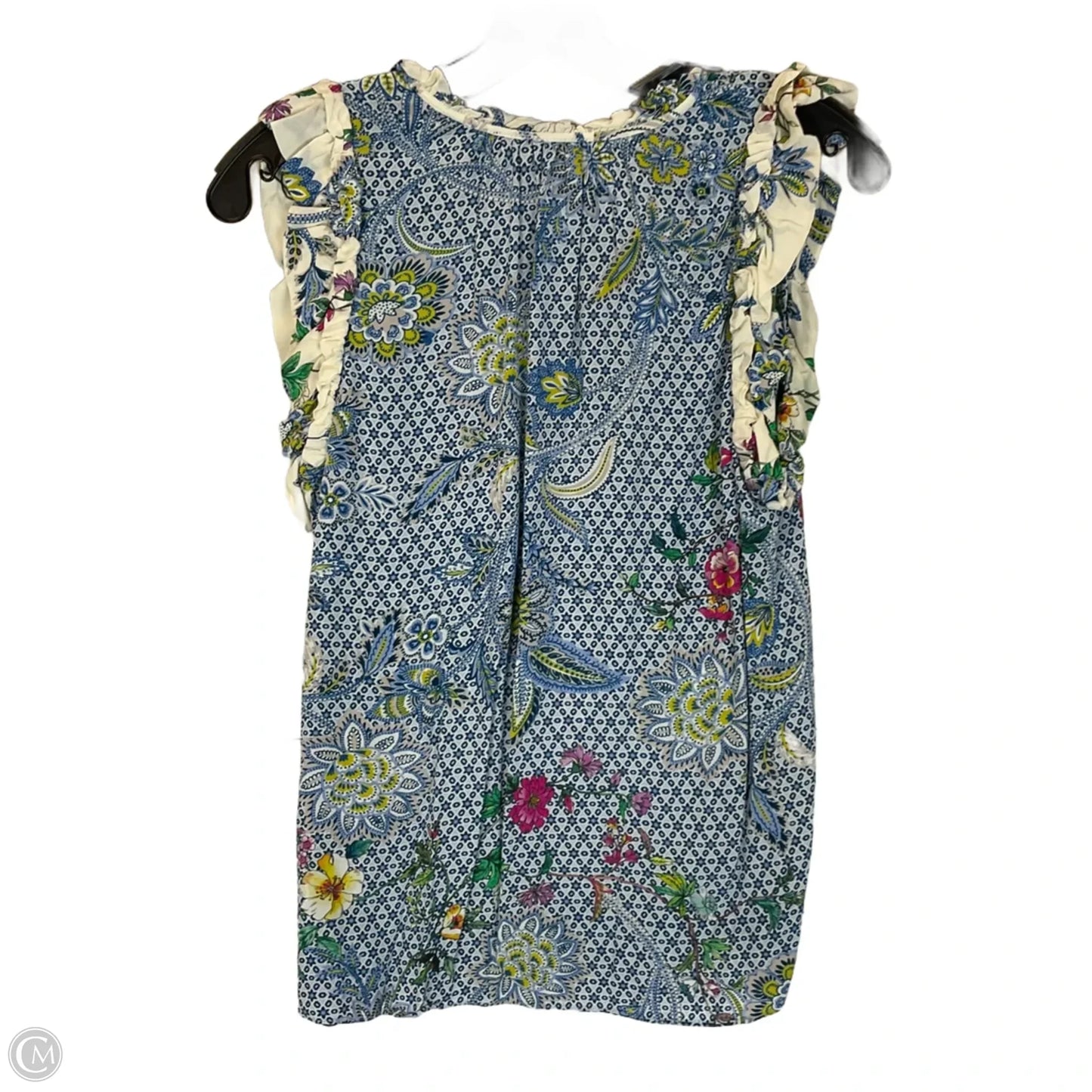 Top Sleeveless Basic By Caballero In Blue, Size: S