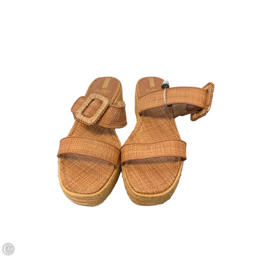 Sandals Flats By Sam Edelman In Brown, Size: 10