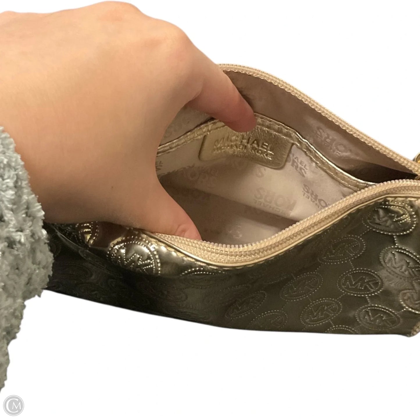 Makeup Bag Designer By Michael Kors, Size: Small