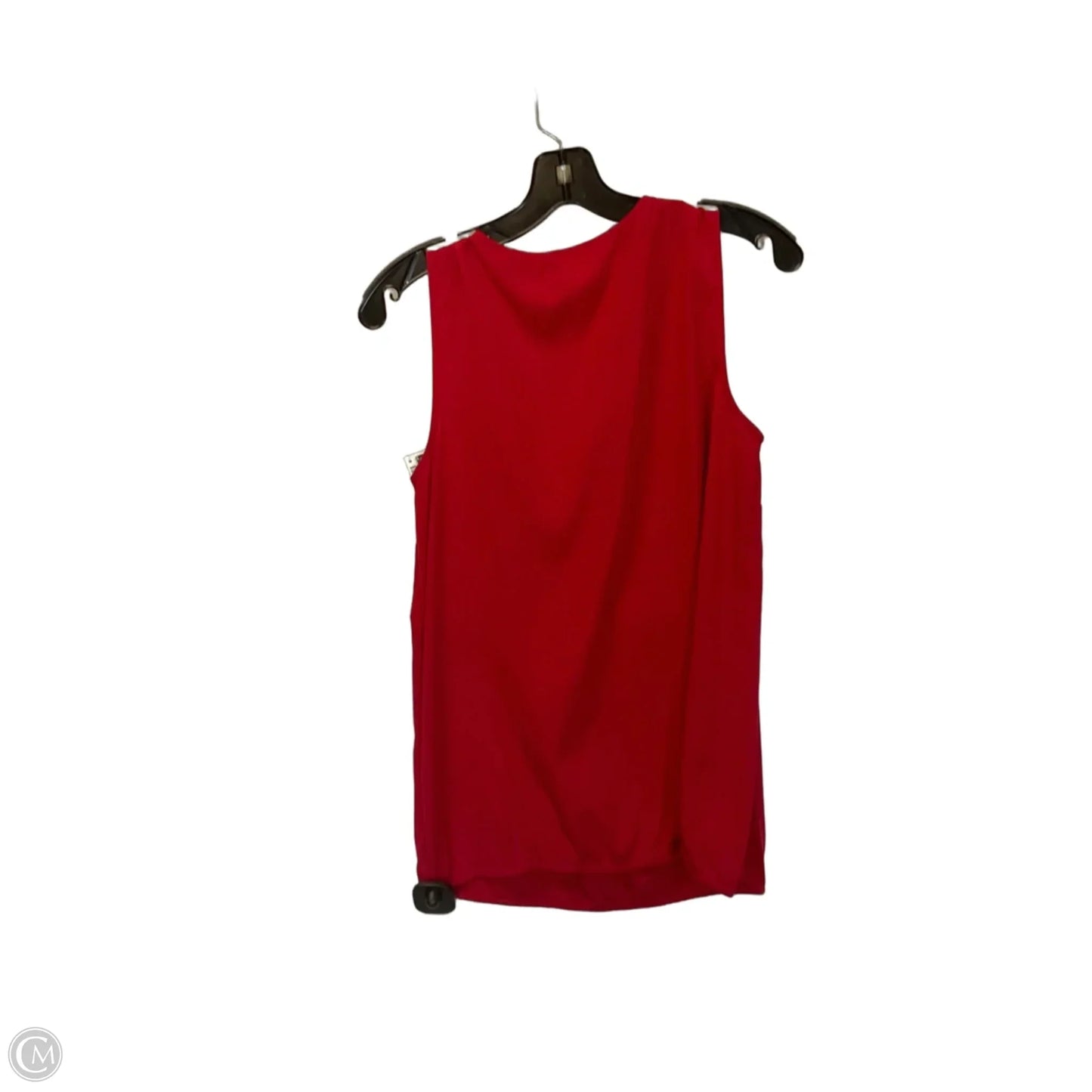 Top Sleeveless Basic By Banana Republic In Red, Size: S