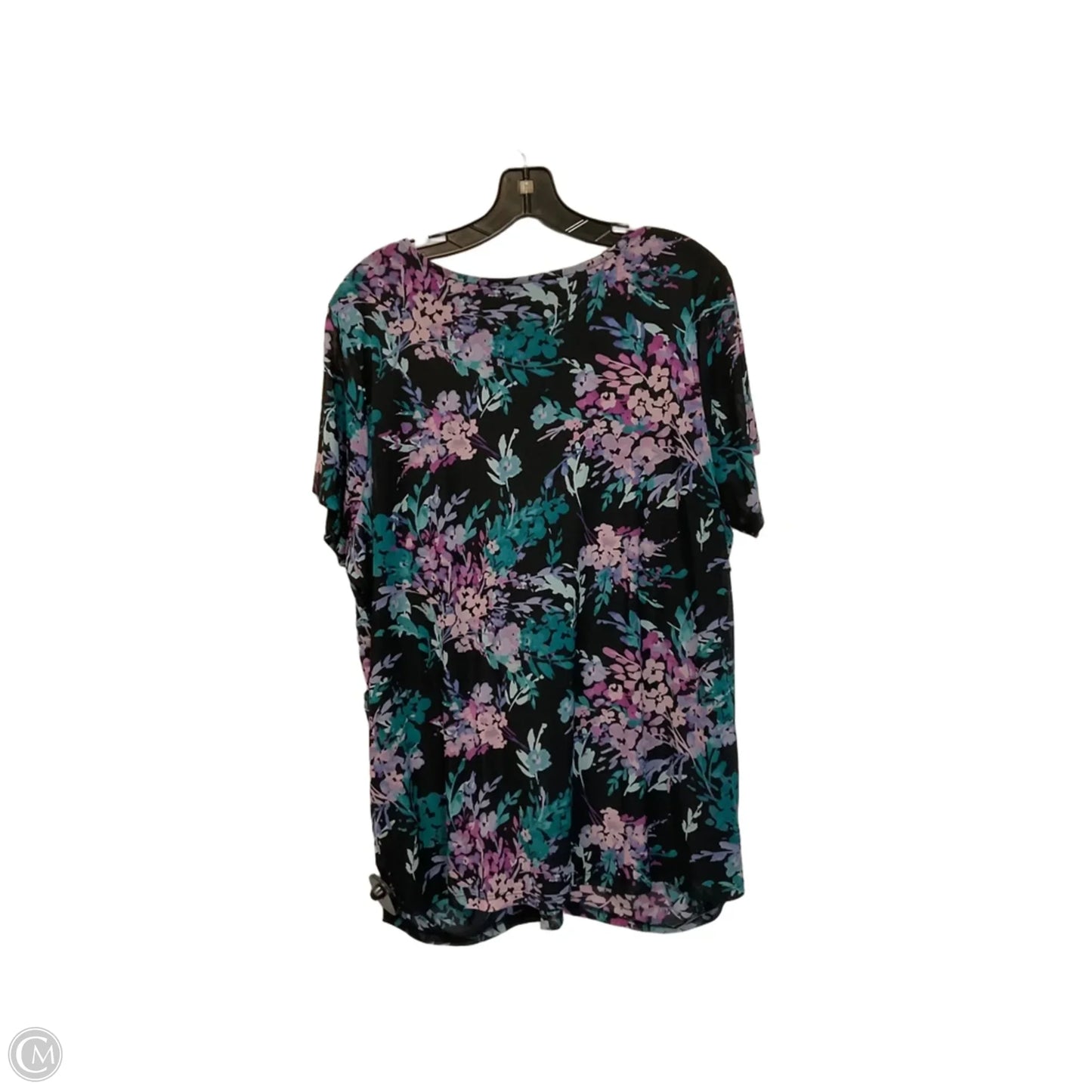 Top Short Sleeve Basic By Torrid In Black, Size: 3x