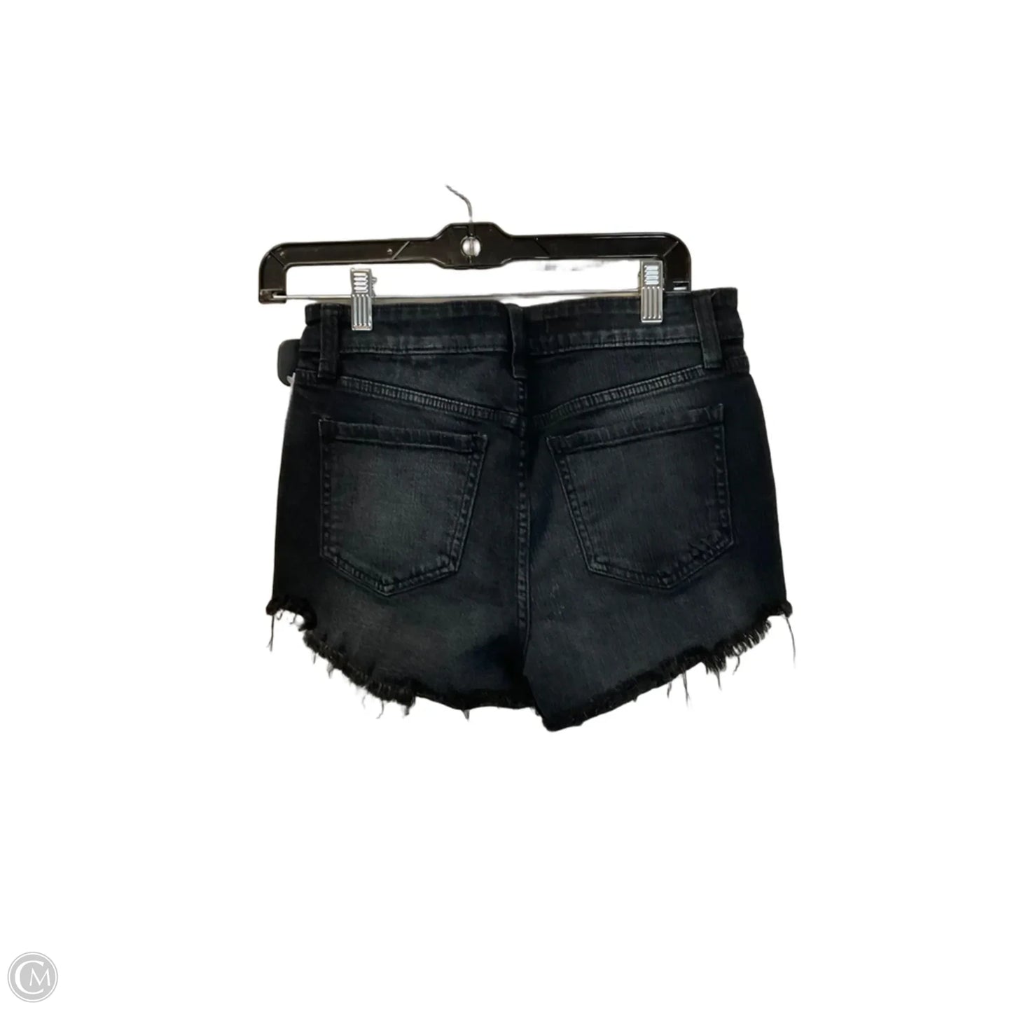 Shorts By Eunina In Black Denim, Size: S
