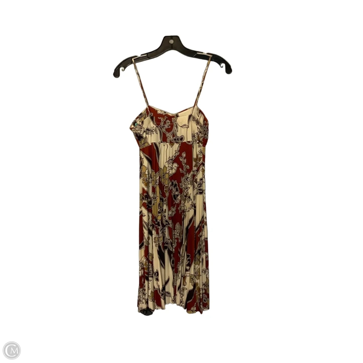 Dress Casual Short By Clothes Mentor In Brown & Tan, Size: M