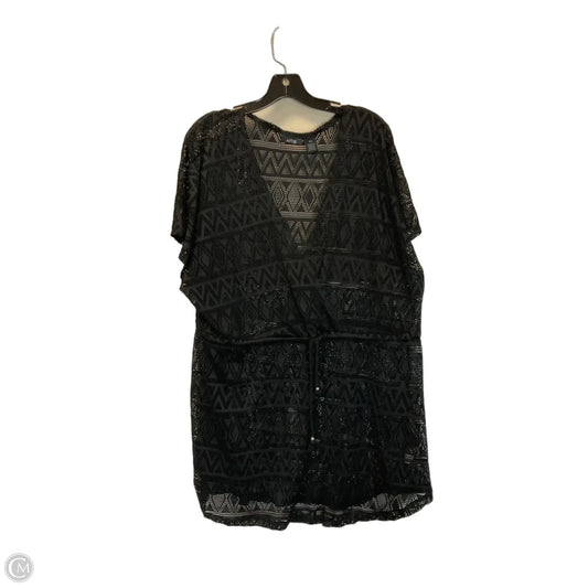 Swimwear Cover-up By Apt 9 In Black, Size: Xxl