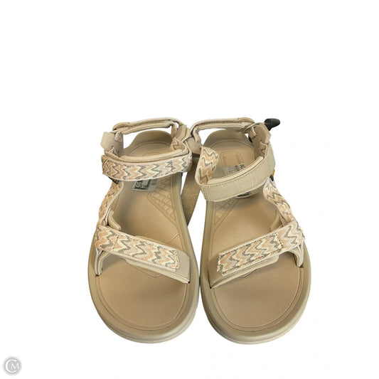 Sandals Sport By Teva In Beige, Size: 10