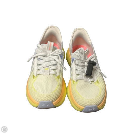 Shoes Athletic By Skechers In Yellow, Size: 6.5