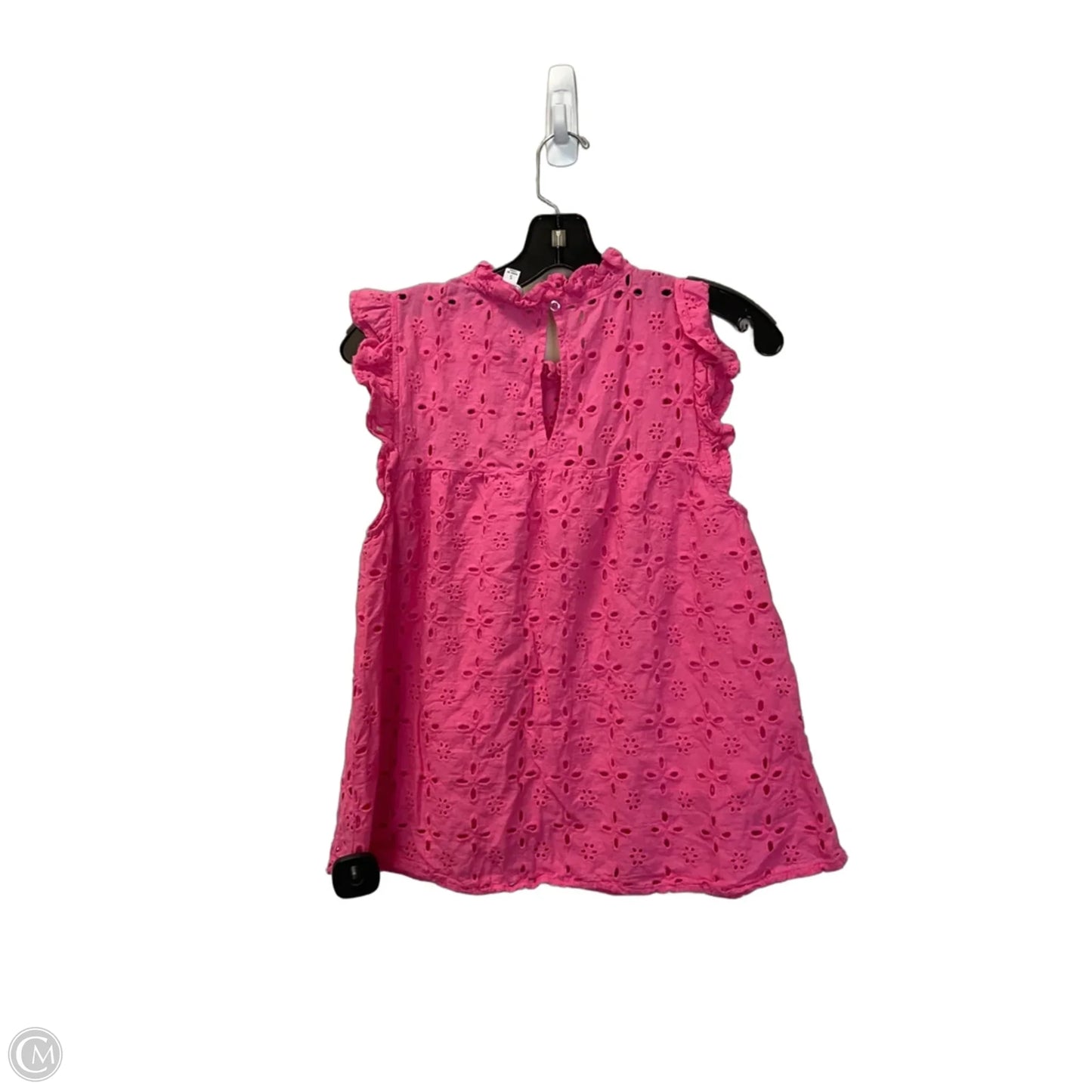 Top Sleeveless Basic By Mudpie In Pink, Size: S