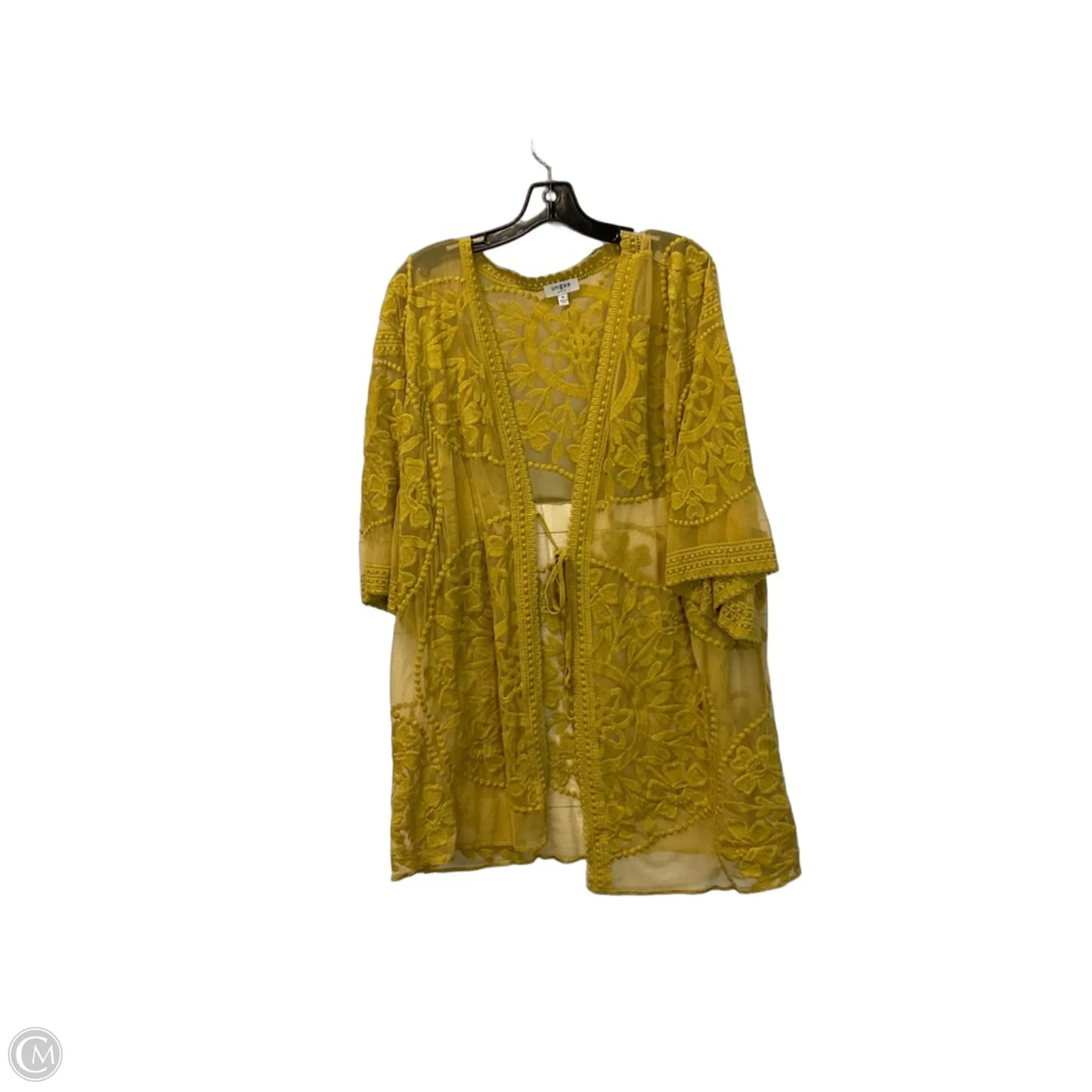 Kimono By Umgee In Yellow, Size: M
