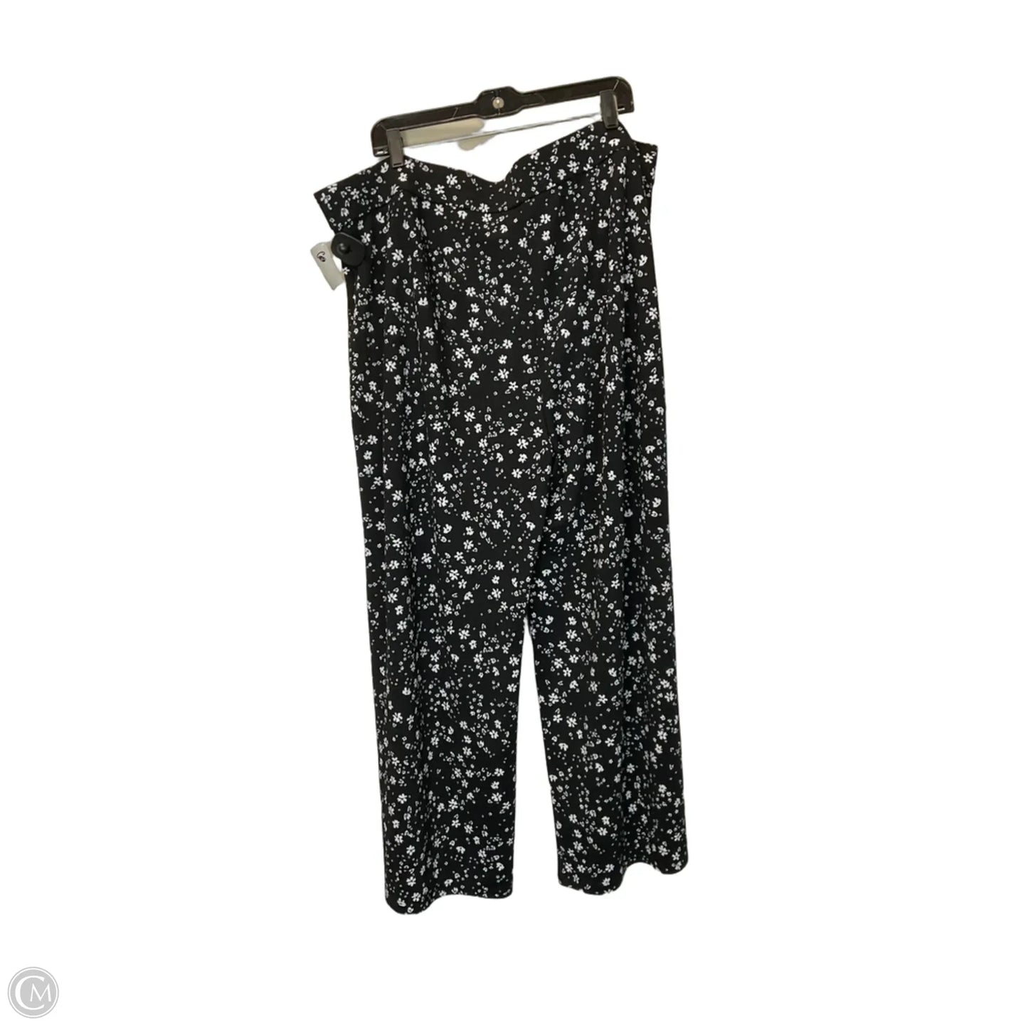 Pants Lounge By Isaac Mizrahi Live Qvc In Black, Size: 2x