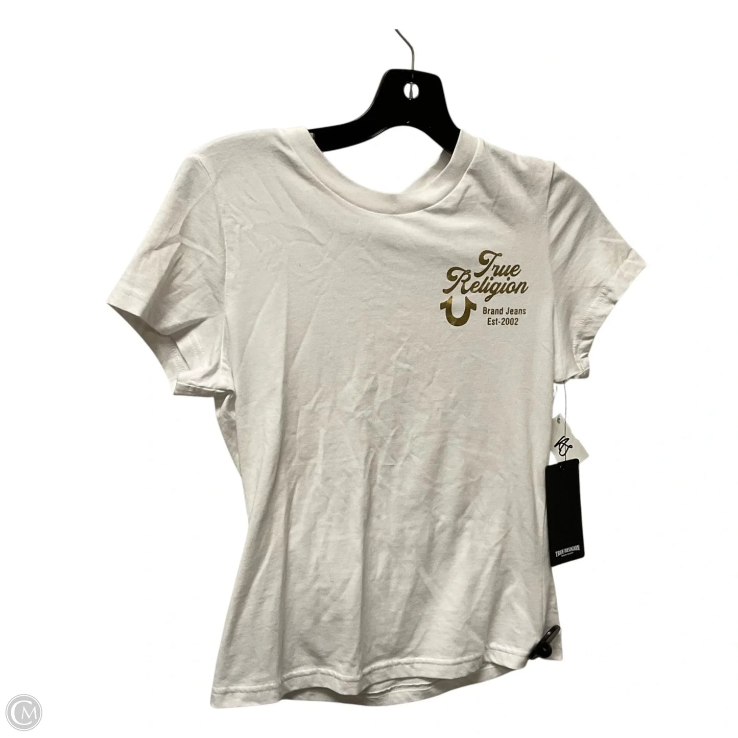 Top Short Sleeve Basic By True Religion In White, Size: Xs