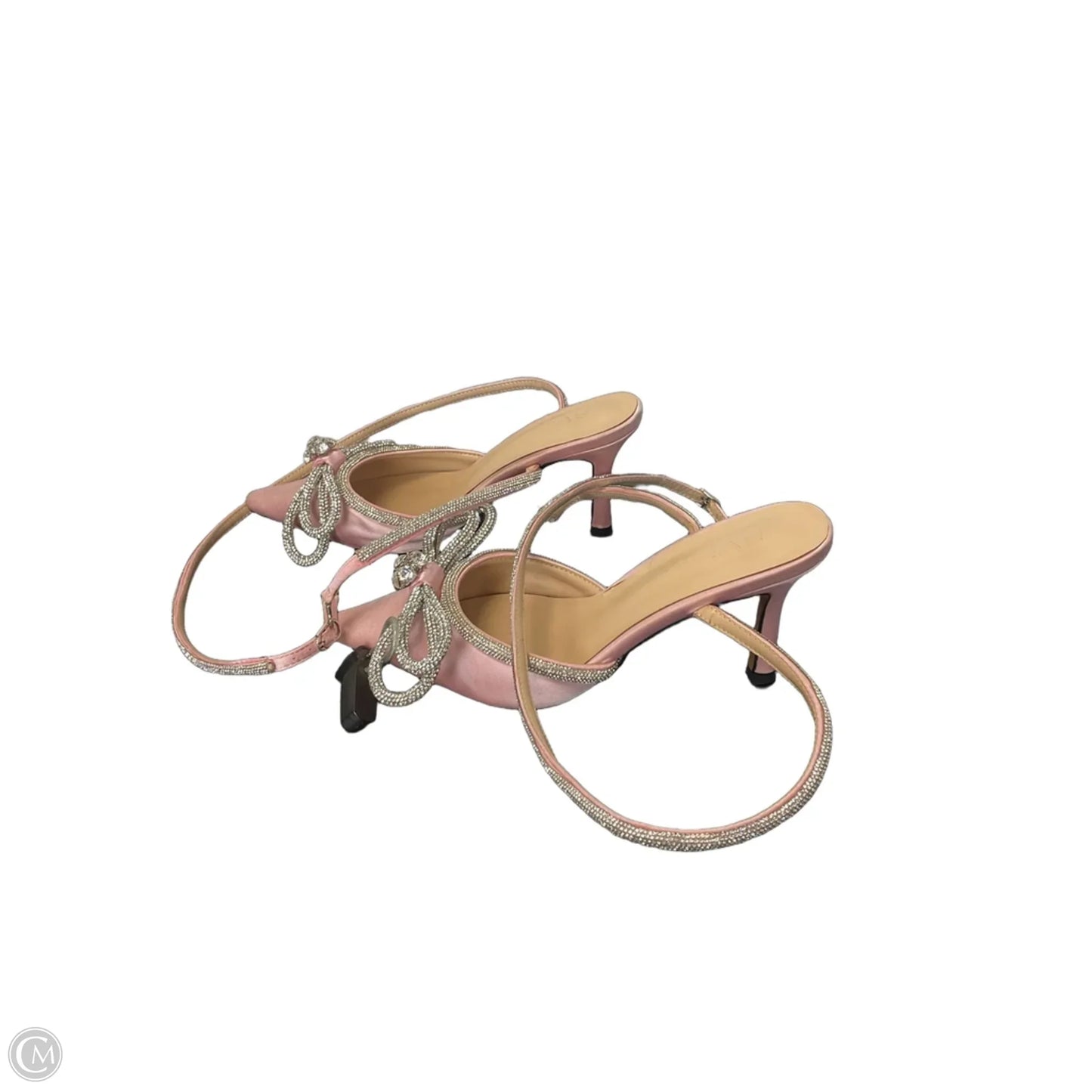 Shoes Heels Kitten By Clothes Mentor In Pink, Size: 6.5