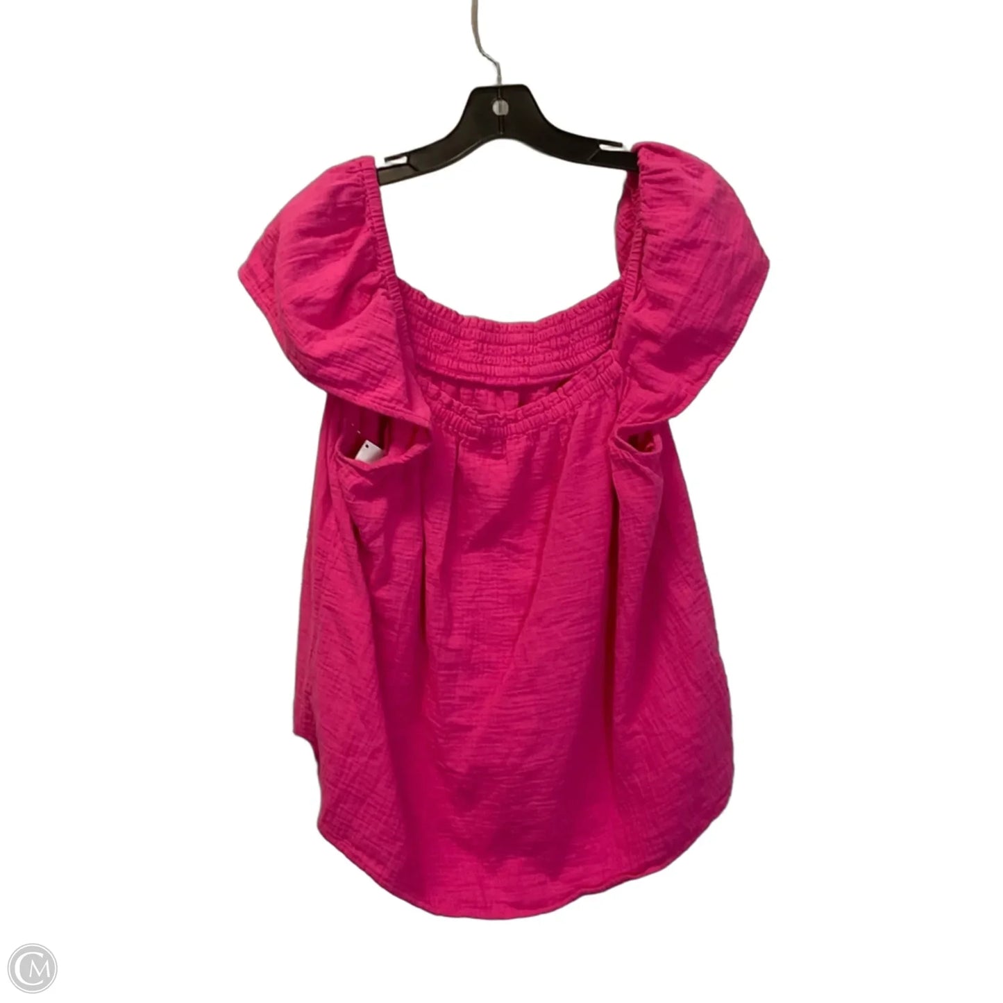Top Sleeveless Basic By J. Crew In Pink, Size: L