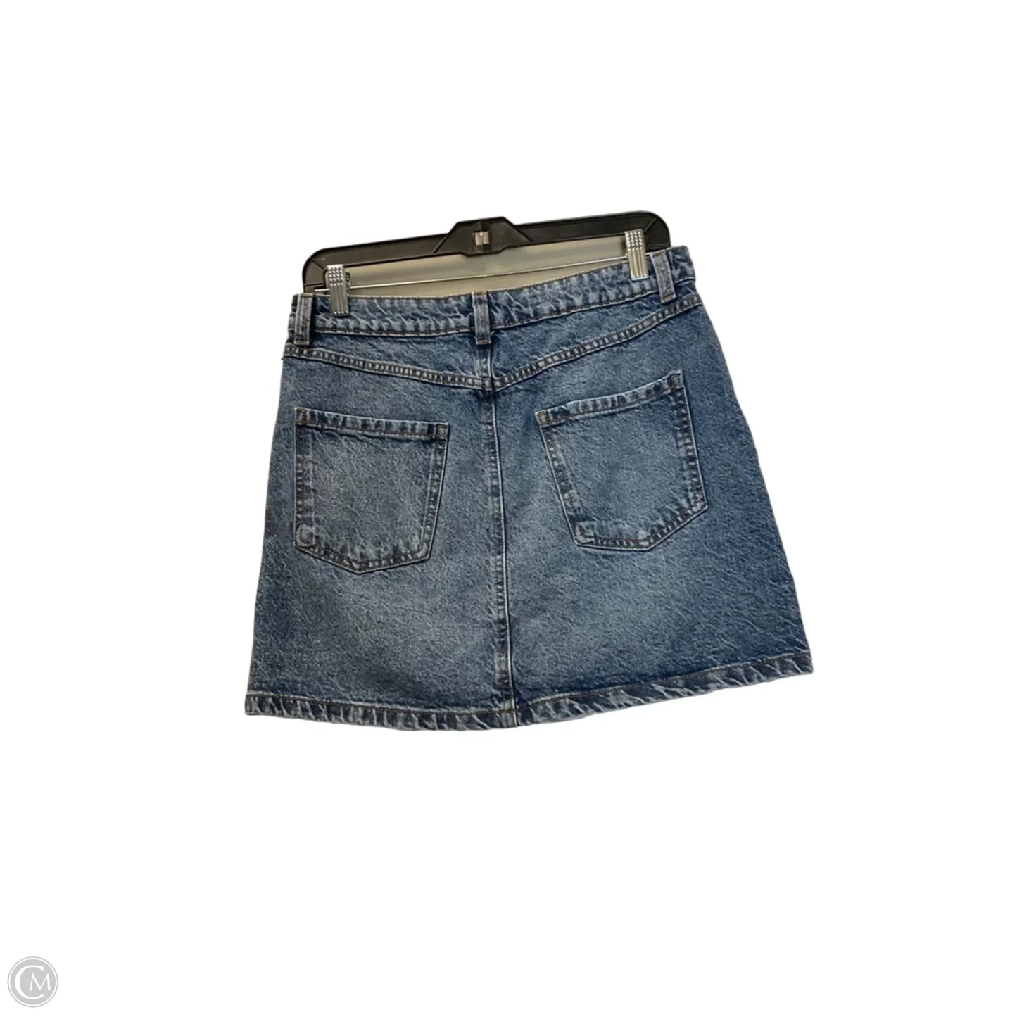 Skirt Mini & Short By Primark In Blue Denim, Size: 6